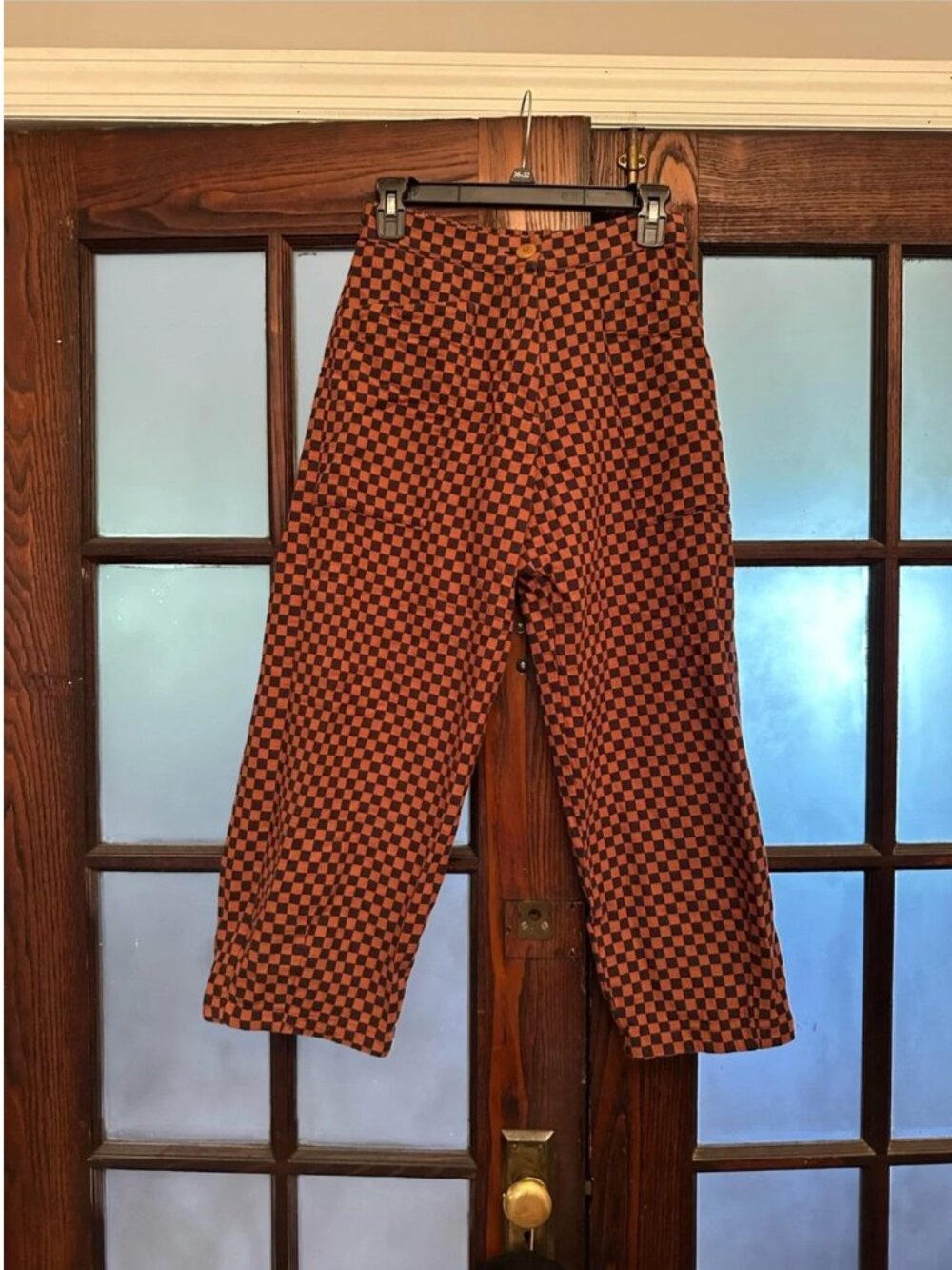 Ilana Kohn checked chibi pants